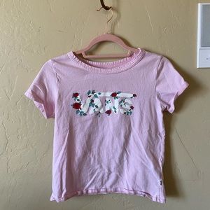 pink vans t shirt